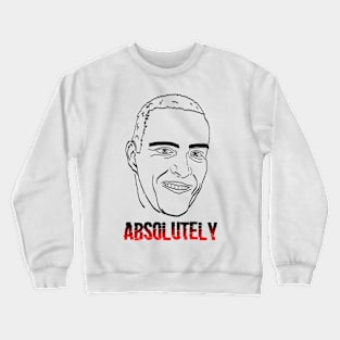 mem absolutely actor russia Crewneck Sweatshirt